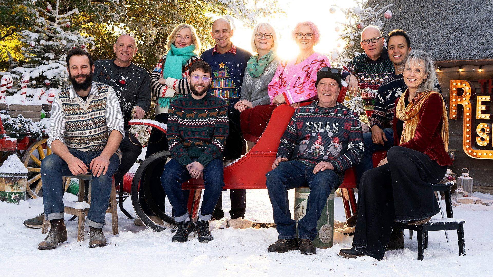 Still from The Repair Shop at Christmas 2024
