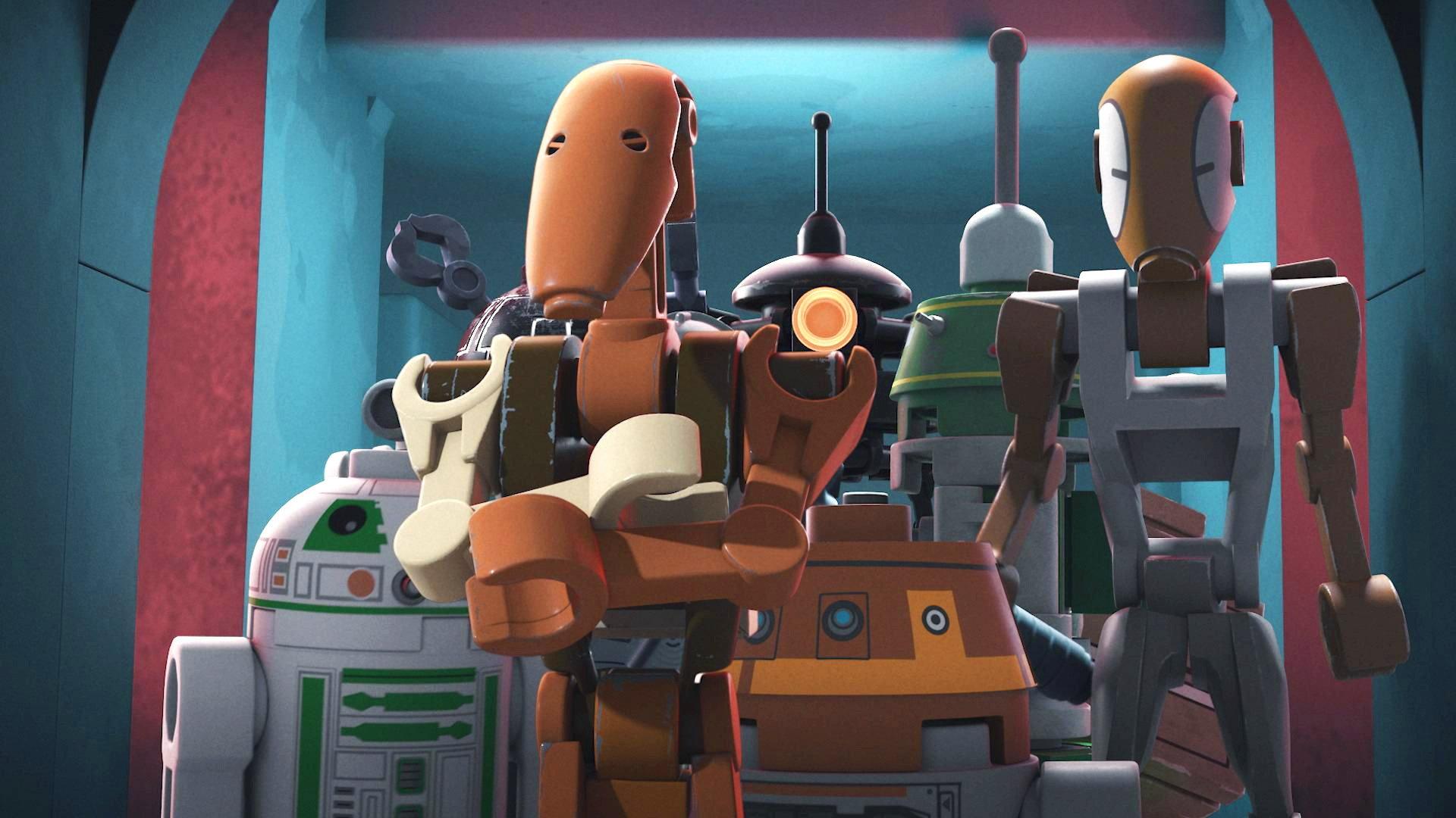 Still from Part 5: The Droid Rescue Gambit