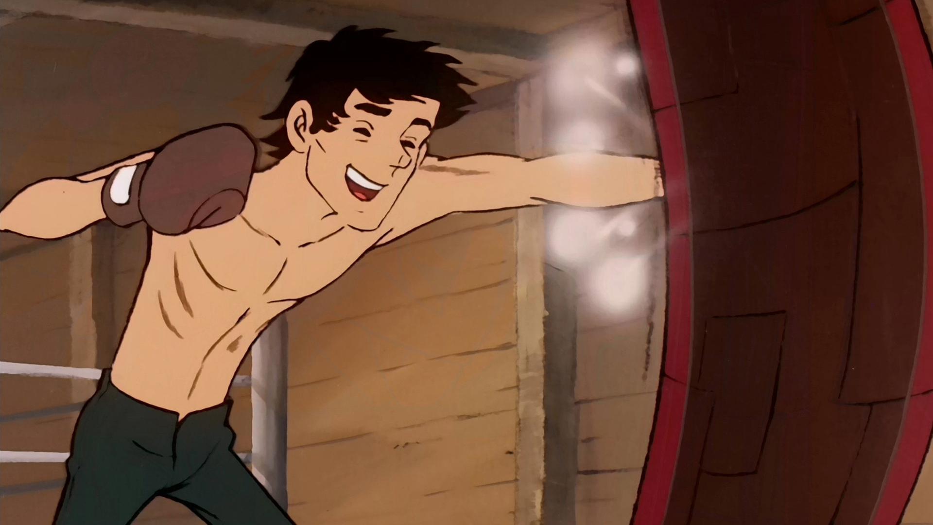 Still from The Aspiring Boxer