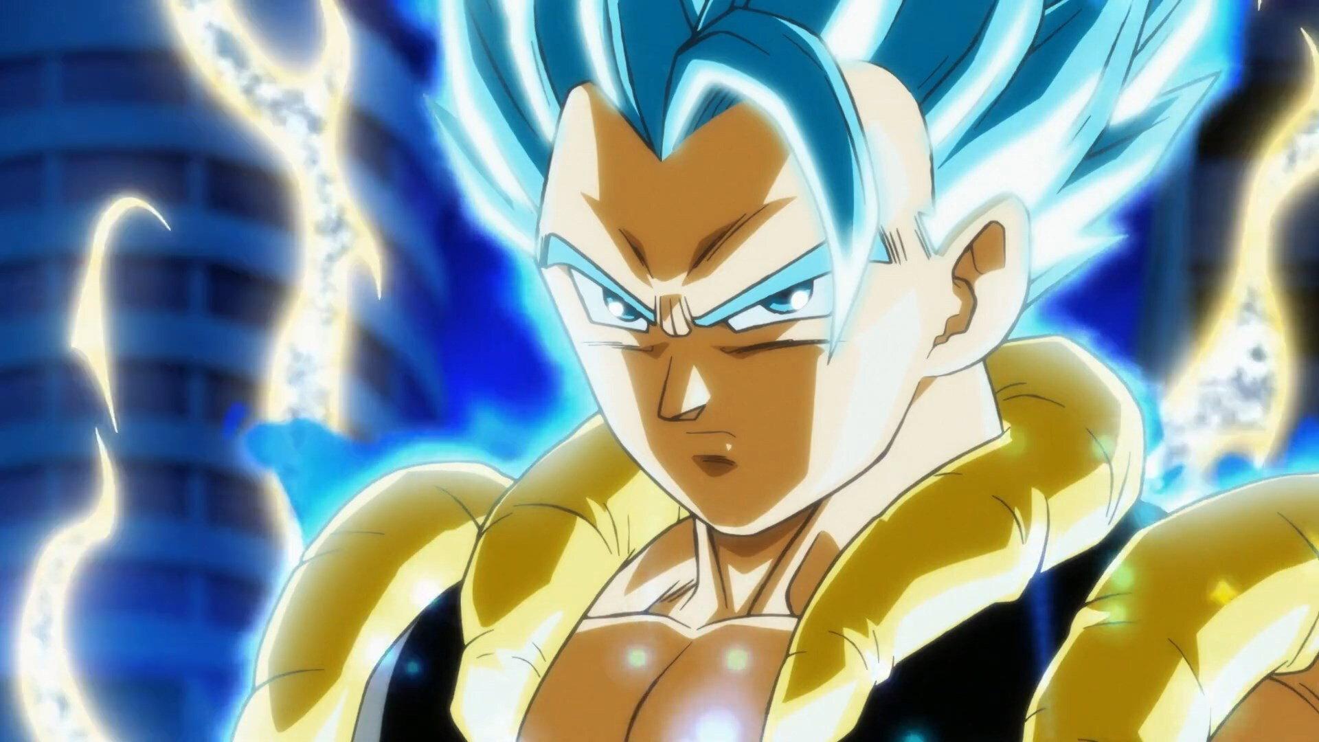 Still from The Ultimate Showdown in Fake Universe! Clash of Blue and Scarlet