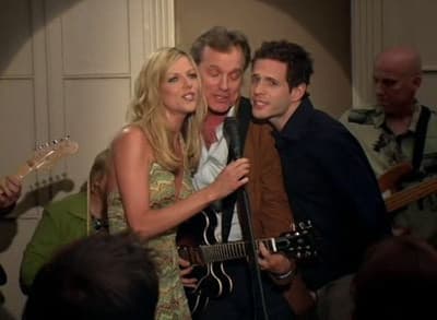 Still from Dennis and Dee Get a New Dad