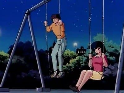 Still from In this Corner: Godai vs. Mitaka! The Clash of the Proposals
