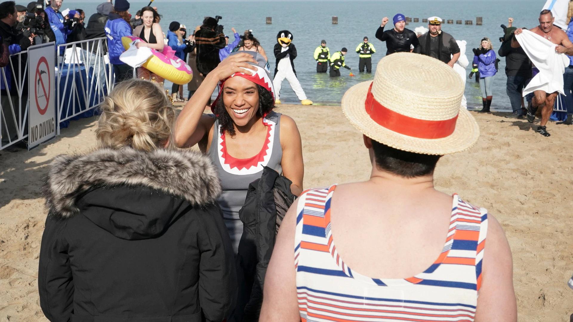 Still from The Plunge