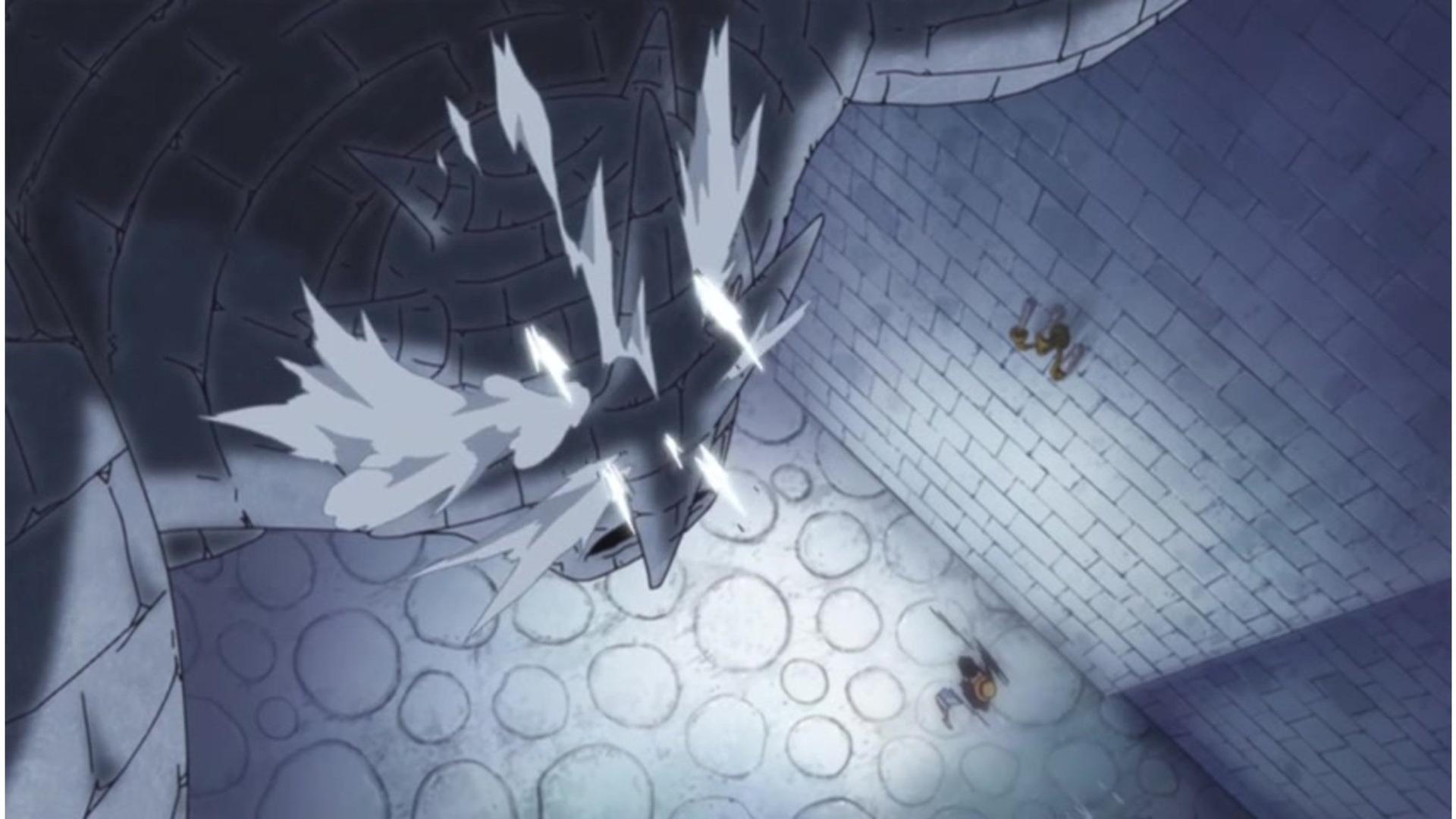 Still from A Moving Castle! The Top Executive Pica Rises up!