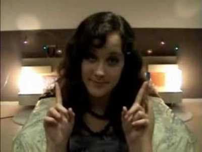 Still from Video Diary S1: Michelle's Video Diary