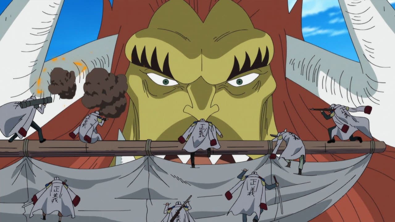 Still from A Descendent of the Beast! Little Oars Jr. - Full Speed Ahead!