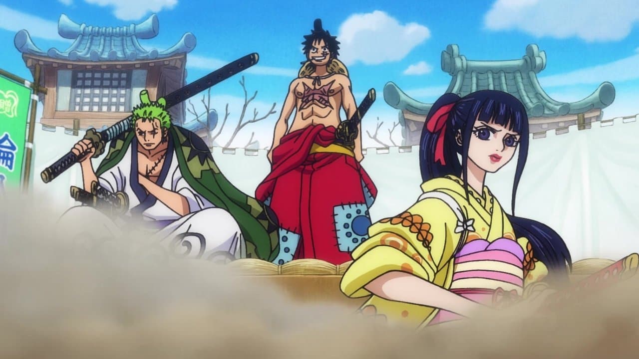 Still from Luffy Rages! Rescue Otama from Danger!