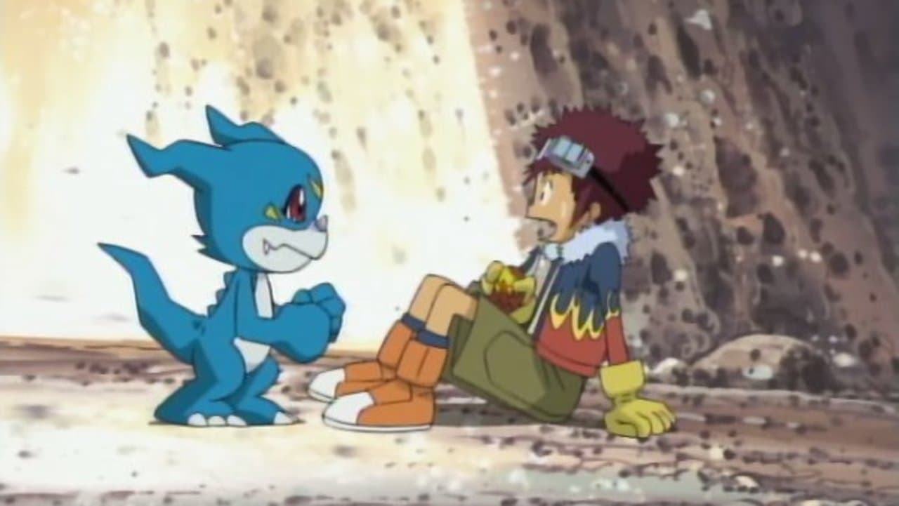 Still from Enter Flamedramon