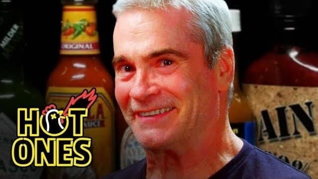 Still from Henry Rollins Channels His Anger at Spicy Wings