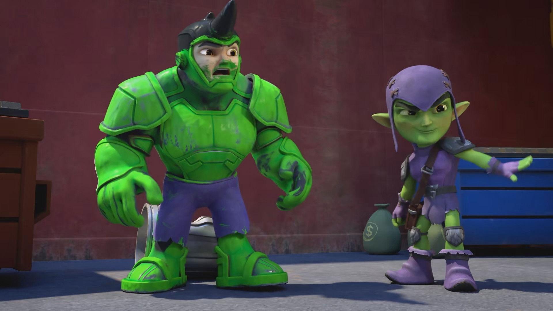 Still from The Great Green Crime Spree