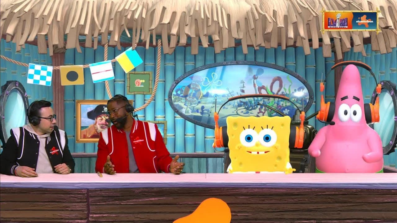 Still from Super Bowl LVIII: Live from Bikini Bottom