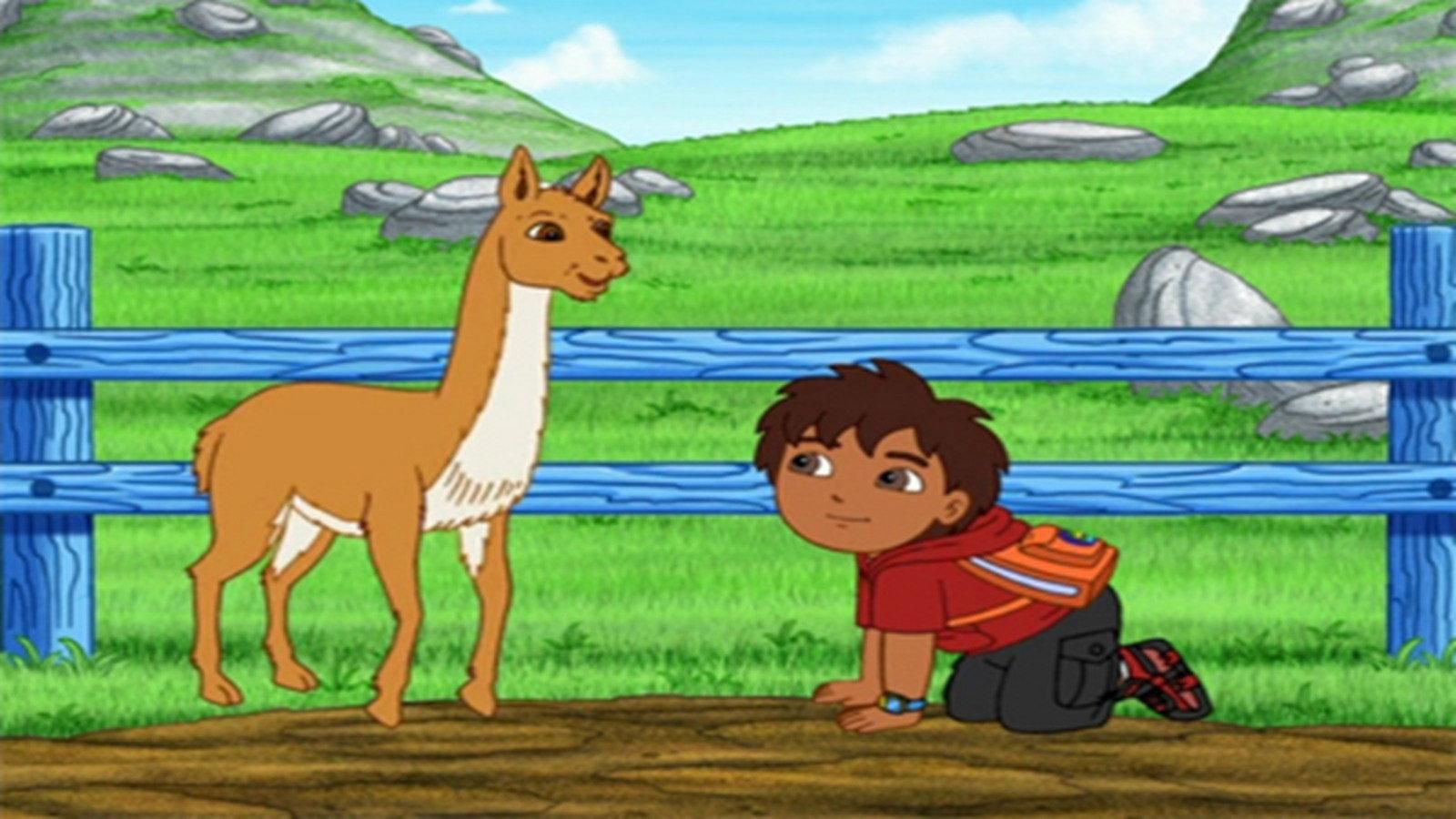 Still from Diego Rescues Prince Vicuna