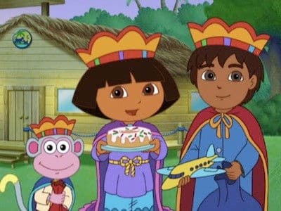 Still from Dora Saves Three Kings Day