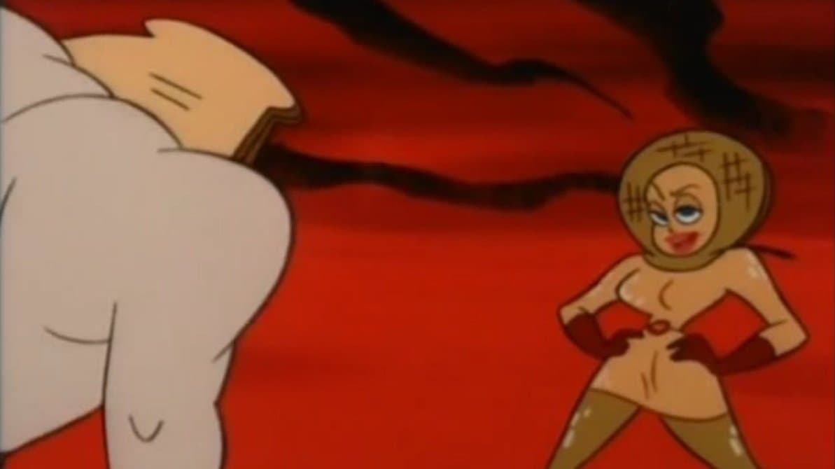 Still from Powdered Toast Man vs. Waffle Woman