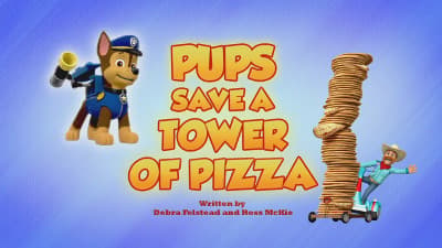 Still from Pups Save a Tower of Pizza