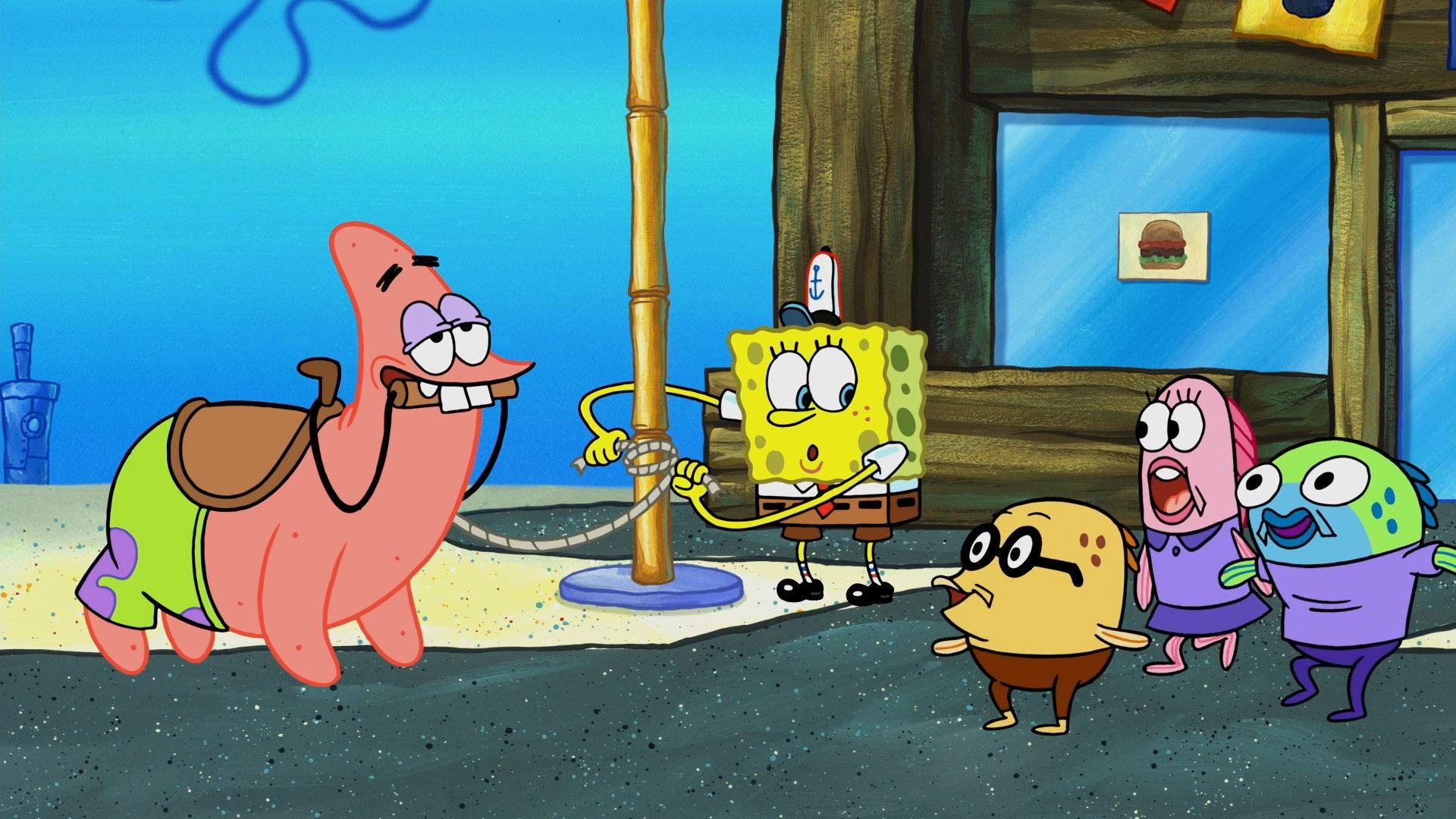 Still from Pat the Horse