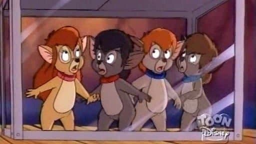 Still from The Sound and the Furry