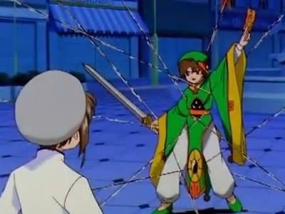 Still from Sakura and Shaoran and the Invisible Threads