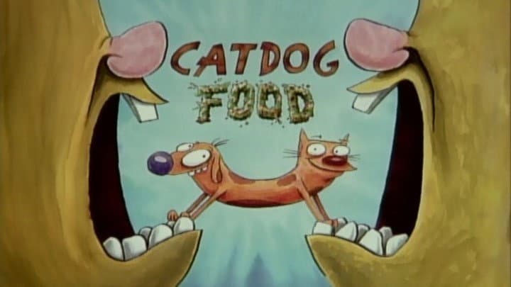 Still from CatDog Food
