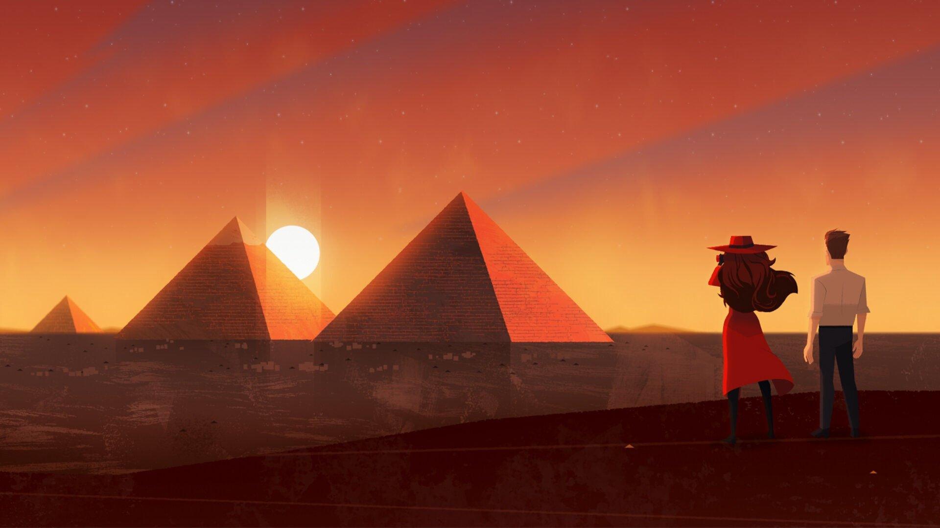 Still from The Egyptian Decryption Caper