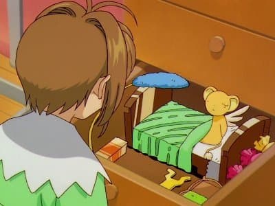 Still from Sakura, Kero, Shaoran and ...