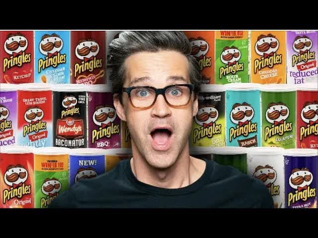 Still from We Tried EVERY Pringles Flavor