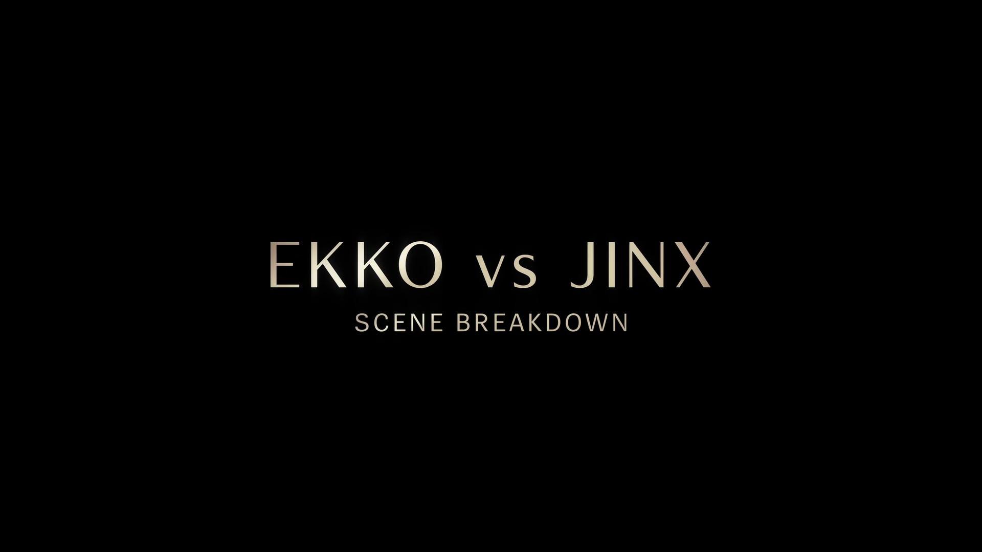 Still from Ekko vs Jinx: Scene Breakdown
