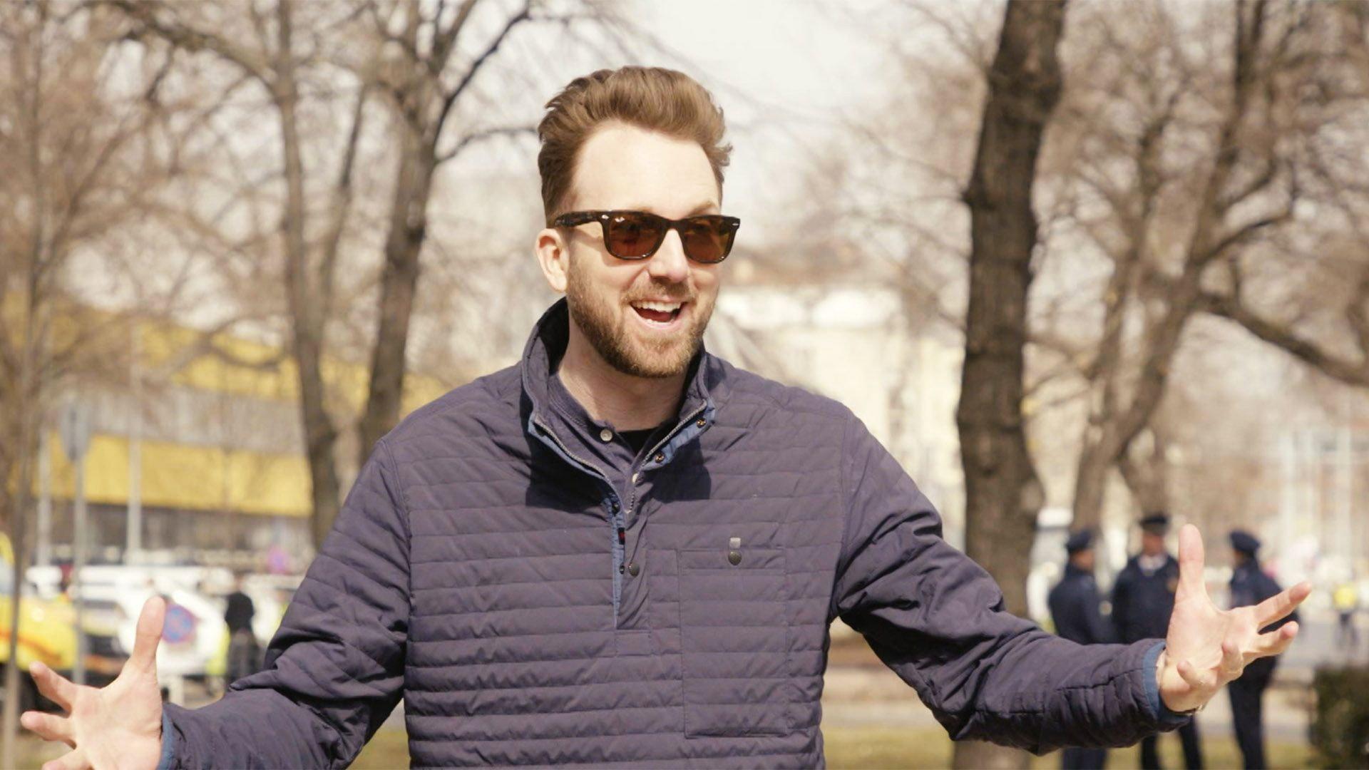 Still from Jordan Klepper Fingers The Pulse: Into The MAGAverse