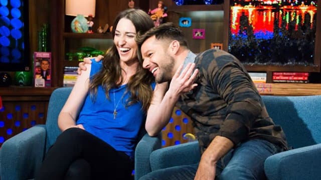 Still from Sara Bareilles & Ricky Martin