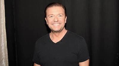 Still from Ricky Gervais, Gillian Jacobs, Goo Goo Dolls