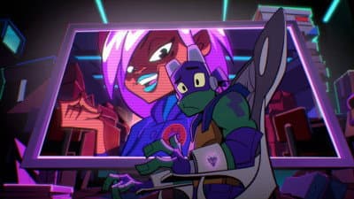 Still from The Purple Game
