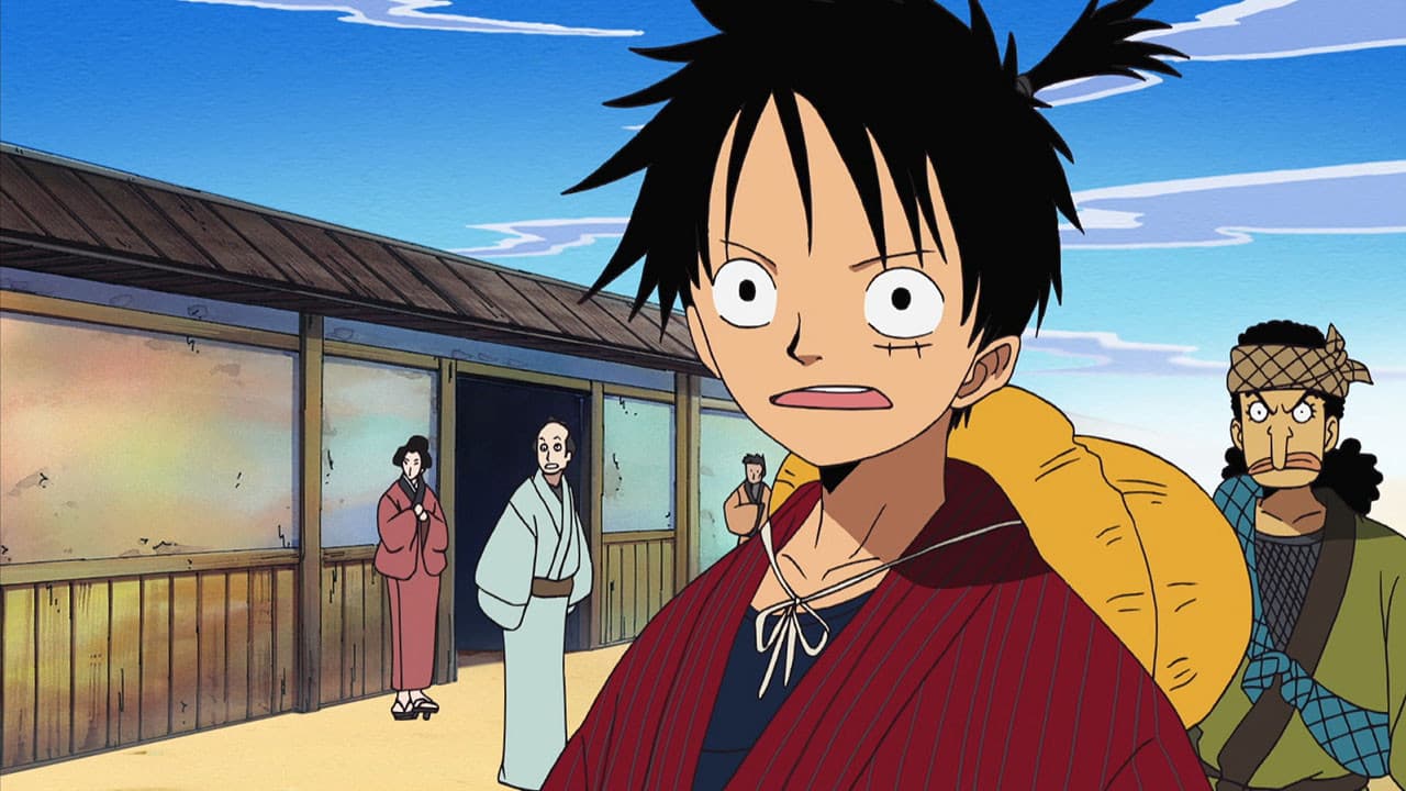 Still from Boss Luffy Returns! Is It a Dream or Reality? Lottery Ruckus!