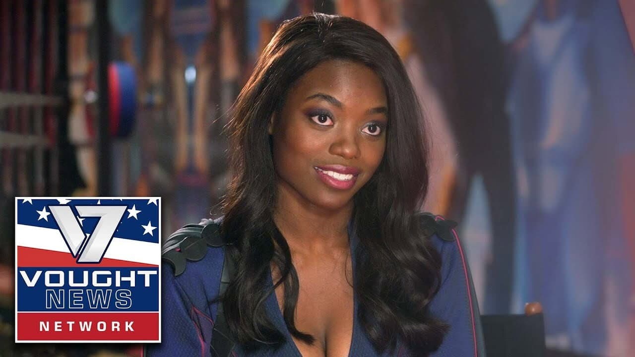 Still from Vought News Network: Seven on 7 with Cameron Coleman (September 2021)