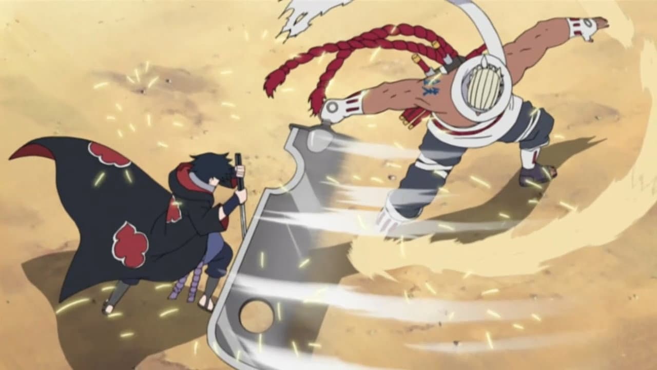 Still from The Eight-Tails vs. Sasuke