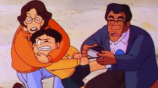 Still from Tetsuya's Special Report! The Kickers Feel Like Detectives