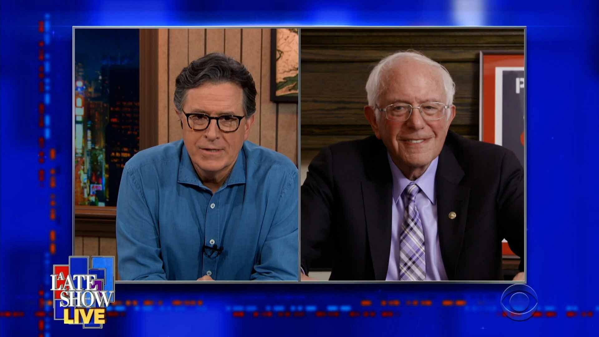 Still from Sen. Bernie Sanders, Julia Michaels