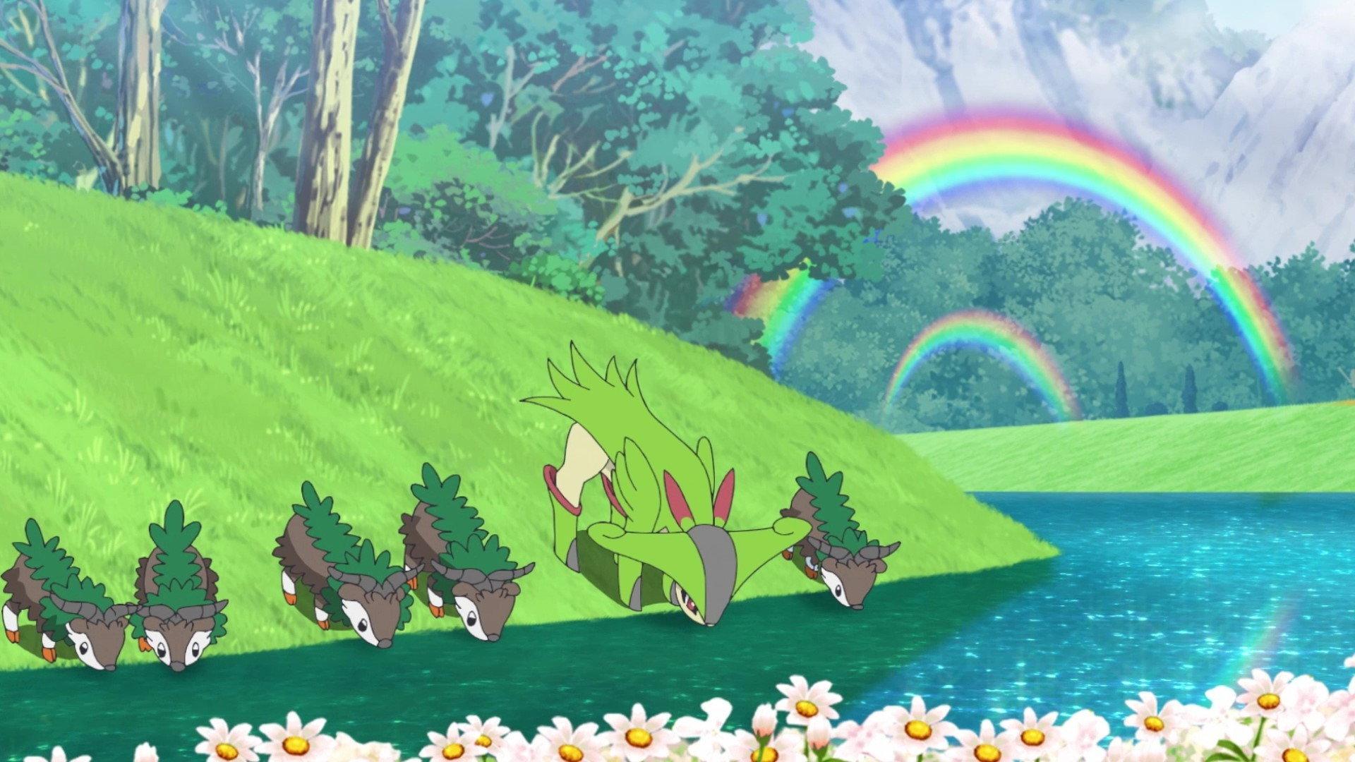 Still from The Pokémon Paradise of Laqua!