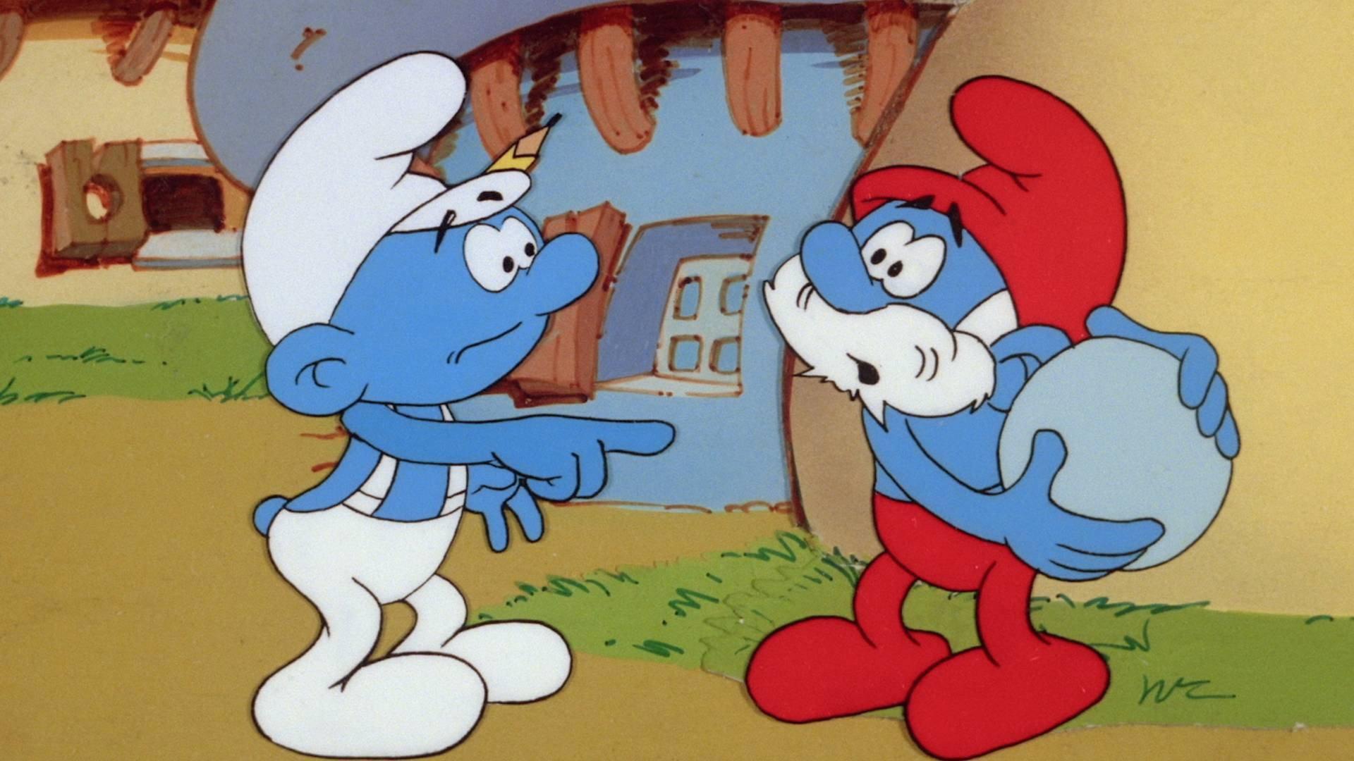 Still from Now You Smurf 'Em, Now You Don't