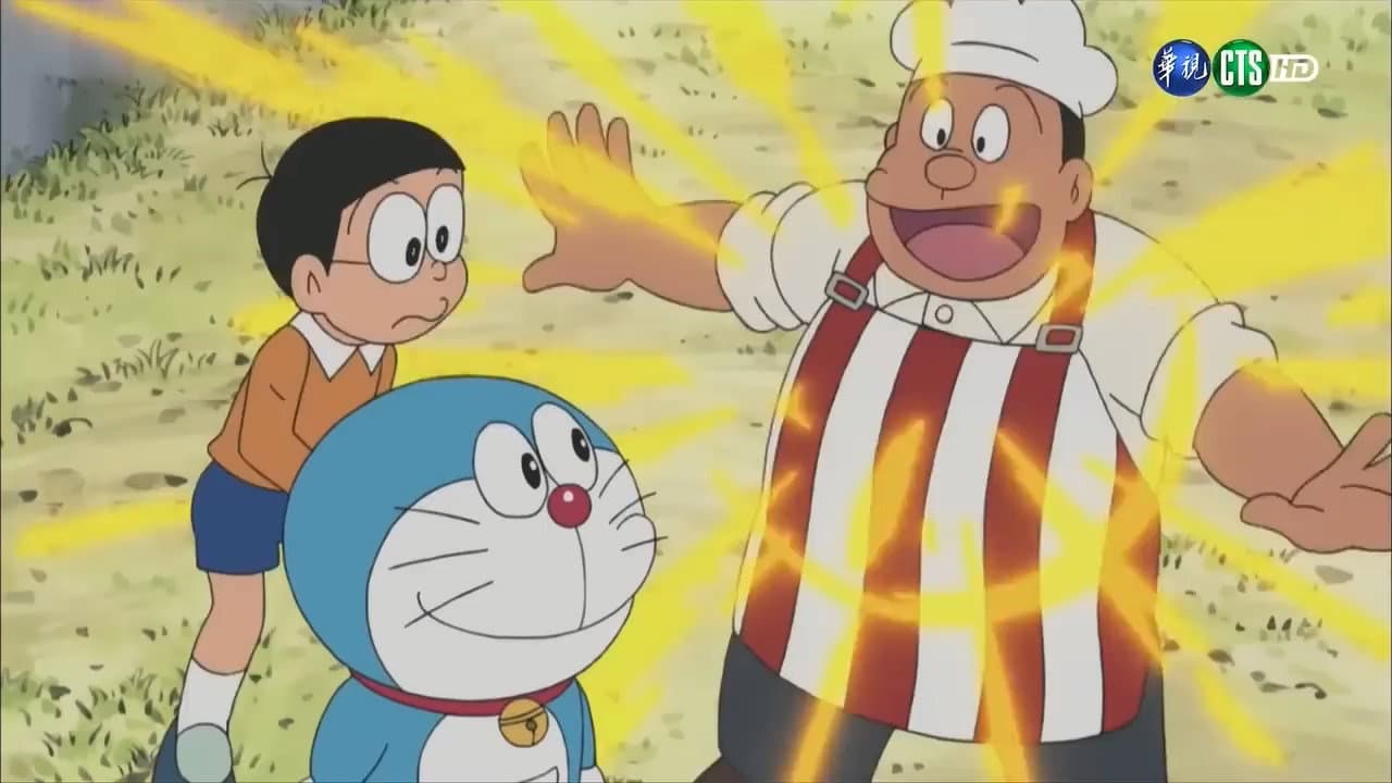 Still from Nobita Becomes a Sticker!?