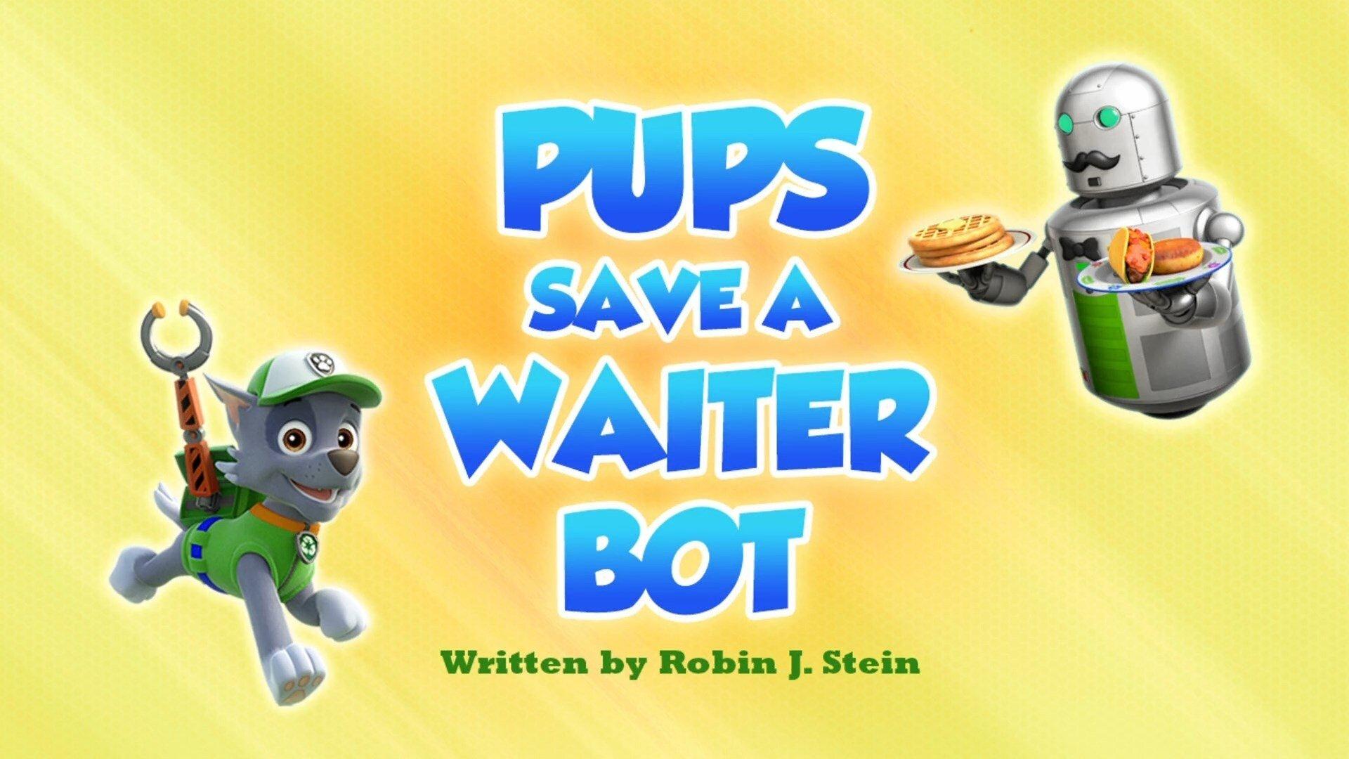 Still from Pups Save a Waiter Bot