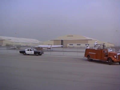 Still from Log 124: Airport