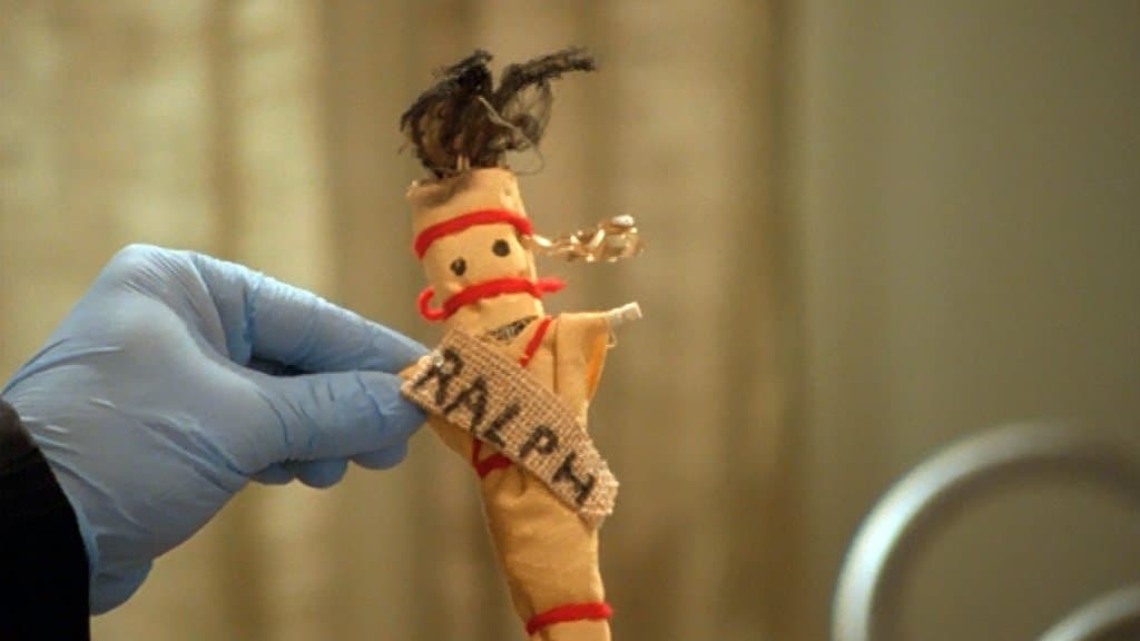 Still from Mr. Monk and the Voodoo Curse