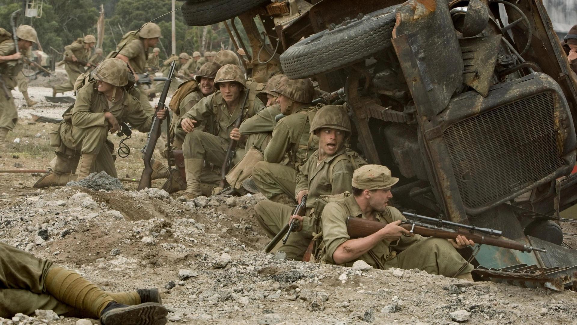 Still from Peleliu Airfield