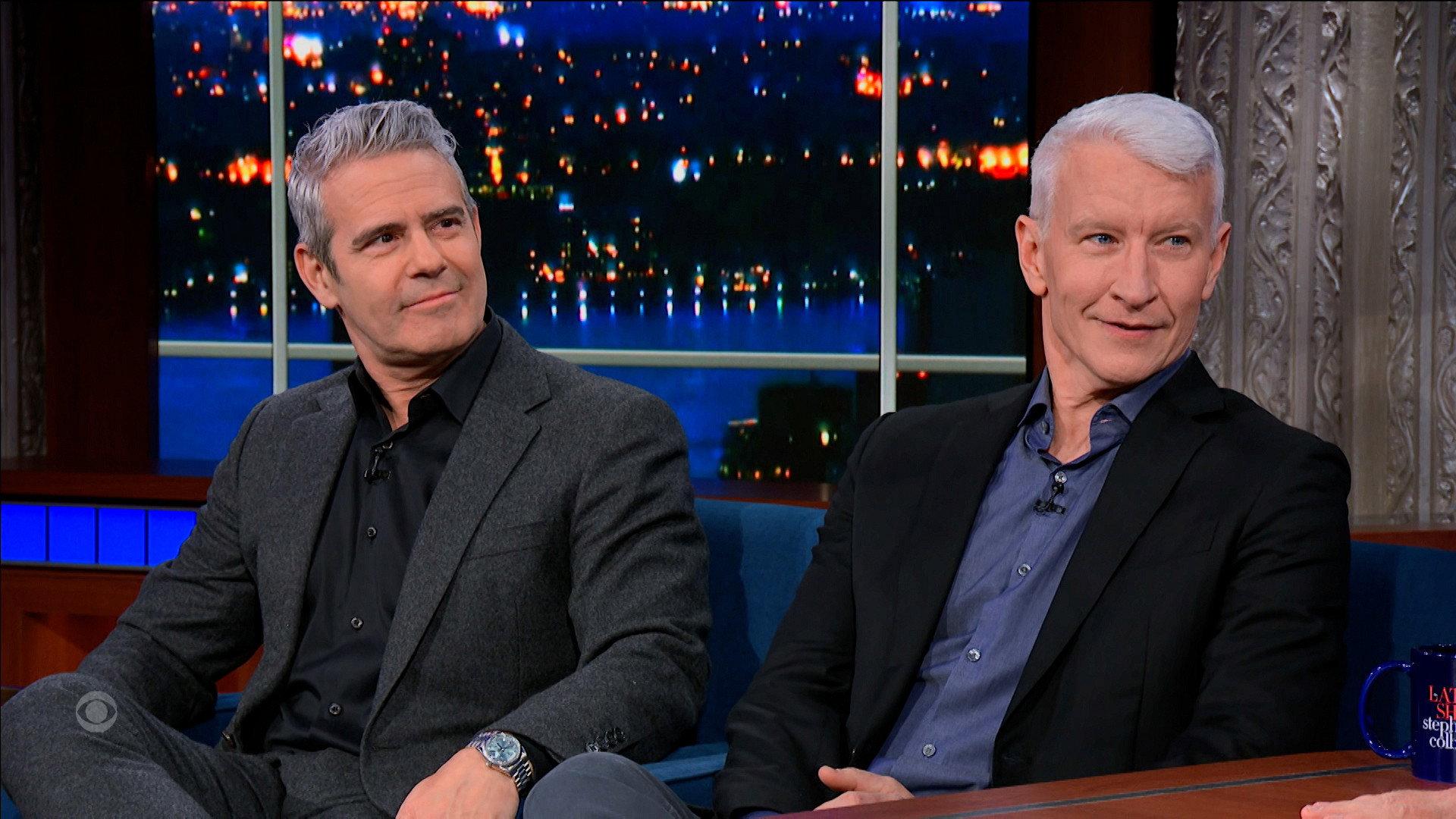 Still from Anderson Cooper, Andy Cohen