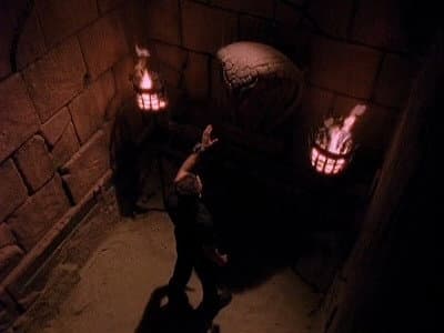 Still from The Cobra Strikes