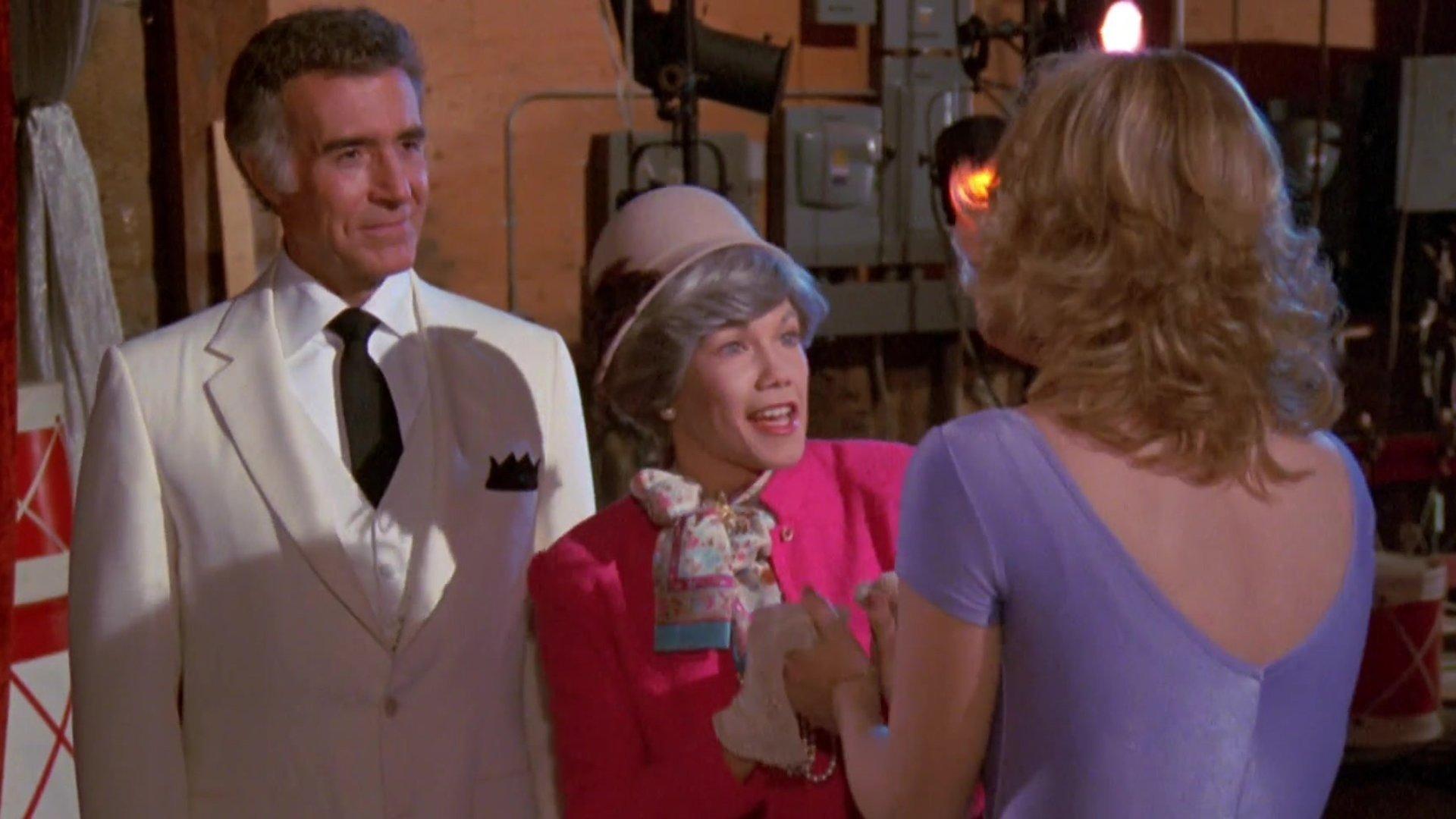 Still from The Devil and Mr. Roarke / Ziegfeld Girls / Kid Corey Rides Again