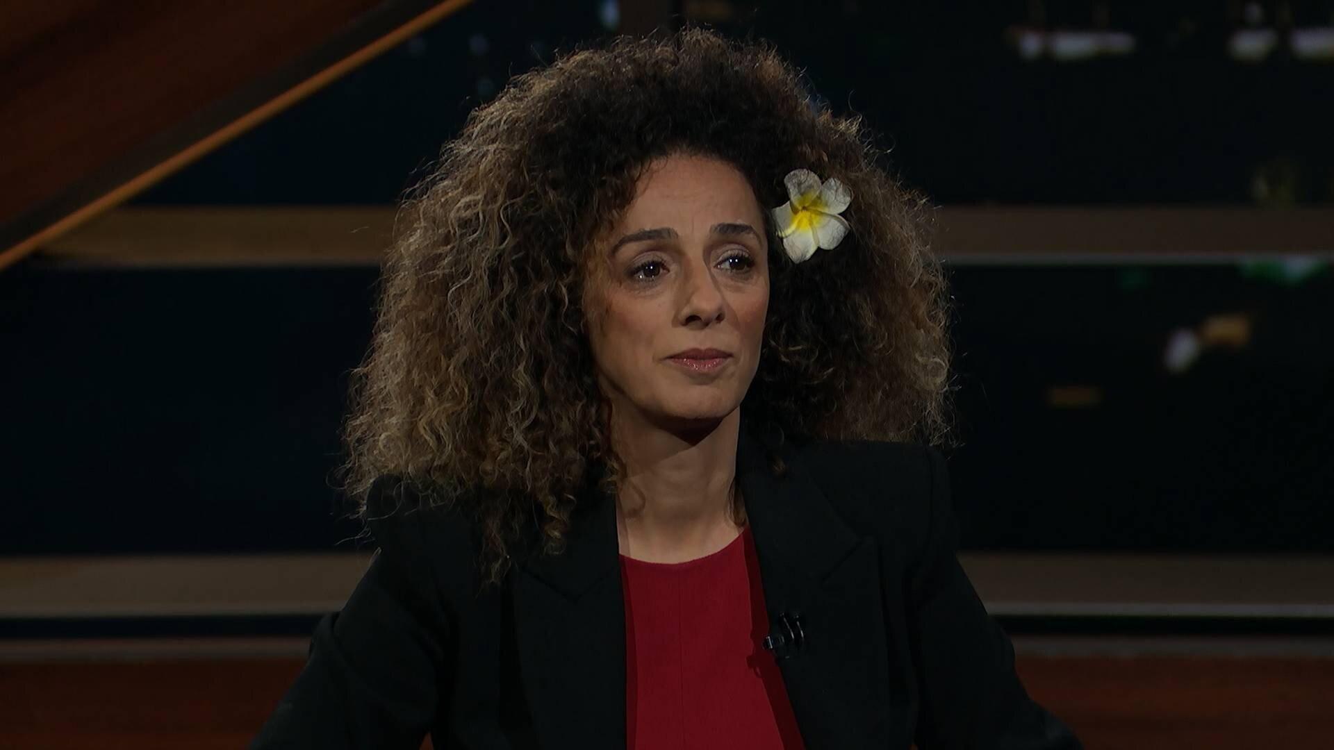Still from September 30, 2022: Masih Alinejad, Van Jones, Caitlin Flanagan