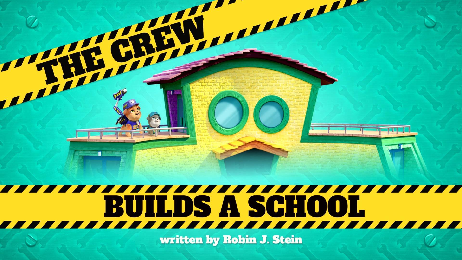 Still from The Crew Builds a School