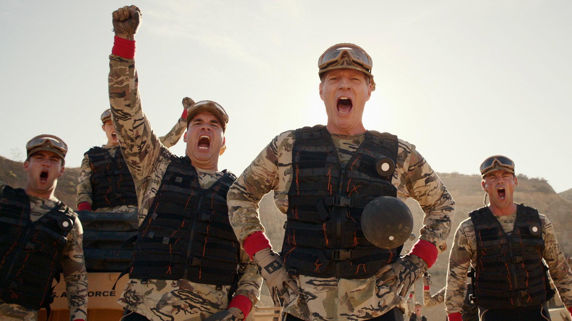 Still from SPACE FLAG