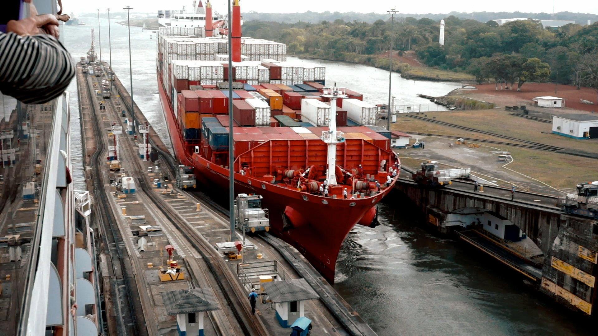 Still from Panama Canal Supersized